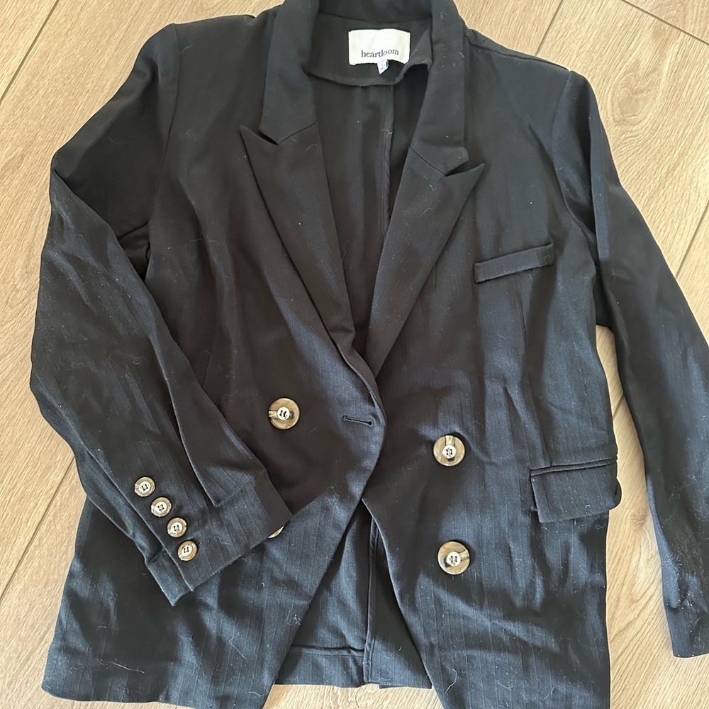 Heartloom Elegant Black Jacket